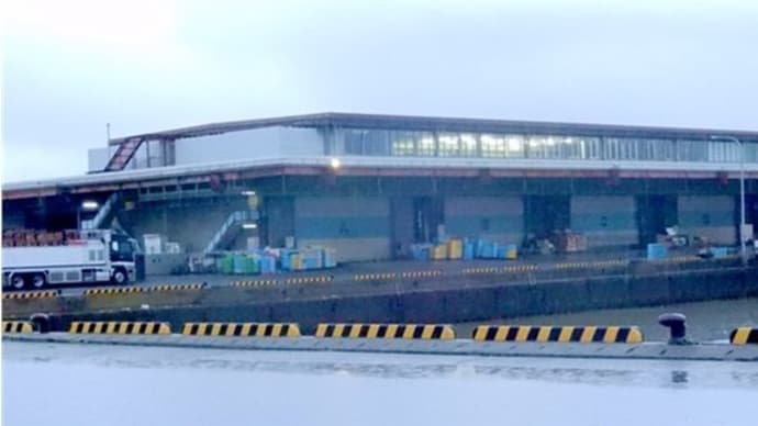 広島水産㈱本社、出向先、一睡もできず本日最後の勤務を迎える。社長をはじめ最後お会いできる社員に心から感謝の挨拶!涙とまらない!さようなら後輩よ!