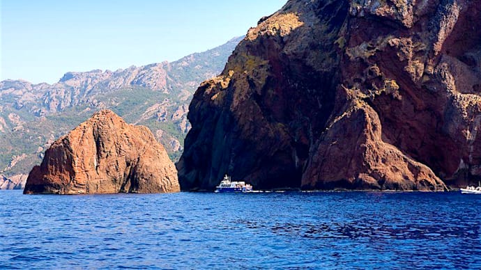 地中海の『美の島』 コルシカ島 41 < ピアーナ ポルト スカンドーラ海岸 > 『ユネスコ世界自然遺産』を訪れたう