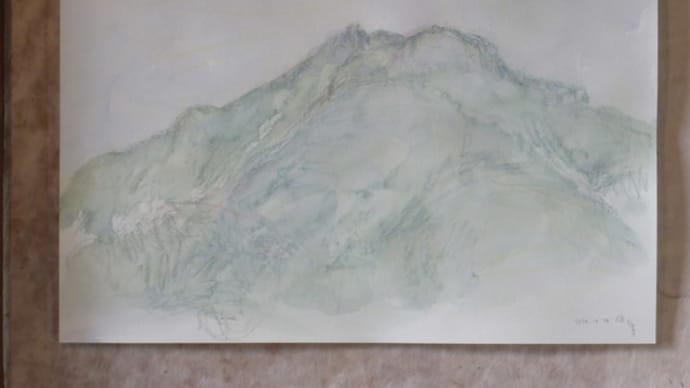 水彩画展、26日(月)までです
