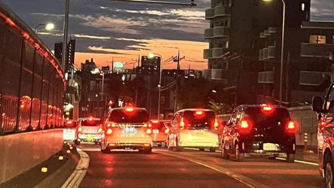2024/7/24の夕焼け