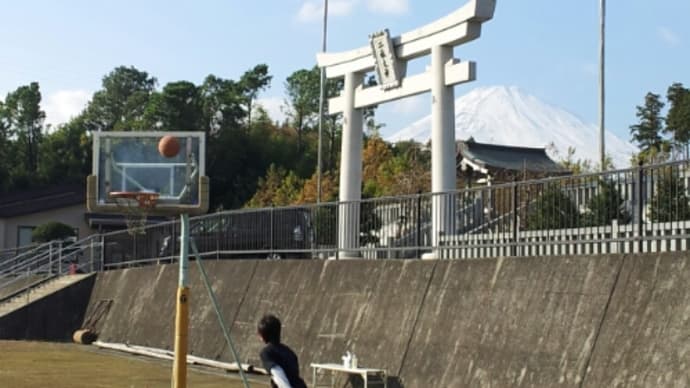 バスケの練習