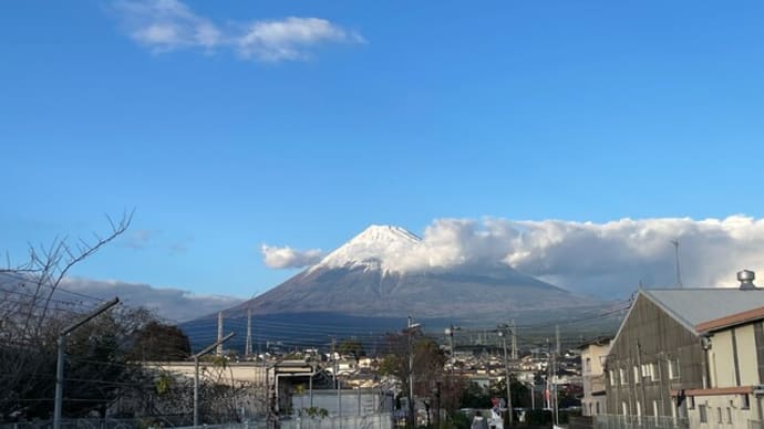 夕方散歩