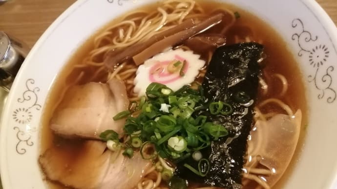 五十九杯目 浜松市中区 藤屋支店(小豆餅) 中華