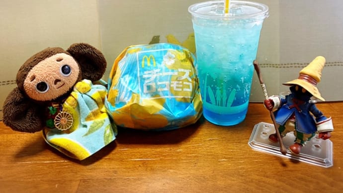 チーズロコモコ & マックフィズブルーハワイ♪♪