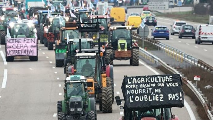 仏、独、ベルギーなどEU諸国で農民デモが頻発 農家たちはなぜ抗議するのか?