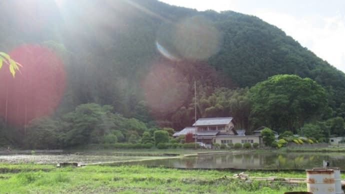 オカリナの里の周辺・バンジョーの練習