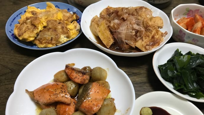 塩＆醤油味の飯　でも美味い