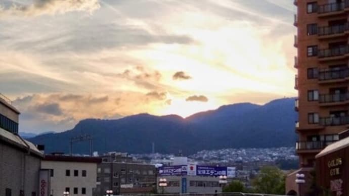 今日の「六甲山」です!