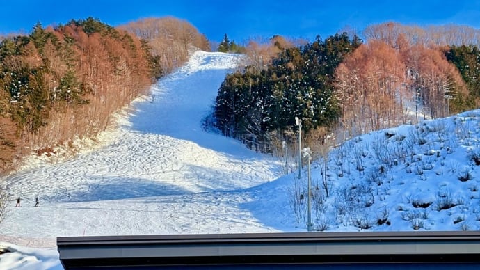 奥利根スノーパーク 犬と水上winter