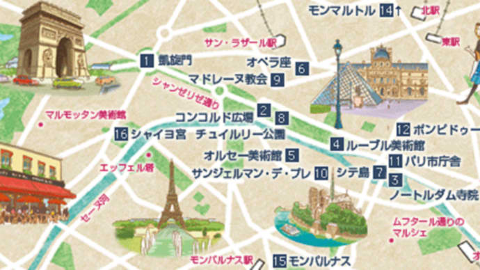 ㉔ー❷「フランス観光(慰労親子旅)」パリ市内観光&パリ晩餐!!