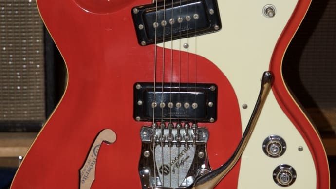 Mosrite Combo Transparent Red '67
