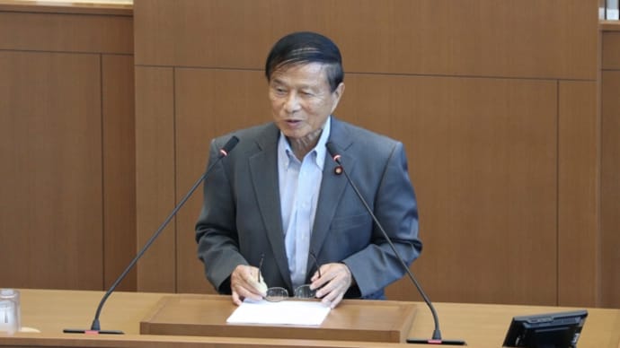 大型開発優先を転換し、市民生活優先の健全財政にすべき!野本信正市議が代表質疑に登壇