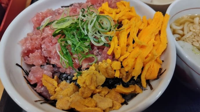 なか卯(103)ウニマグロ丼