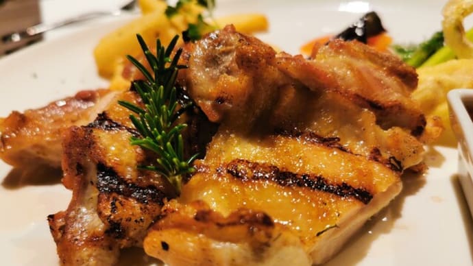 『修善寺マリオット内のGrill & Dinning Gにて夕飯···』
