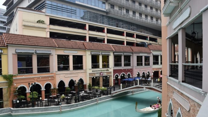 2019年夏休み フィリピン旅行・マニラ旅行(8日目-10)ベニス・グランド・キャナル・モール:Venice Grand Canal Mall #9