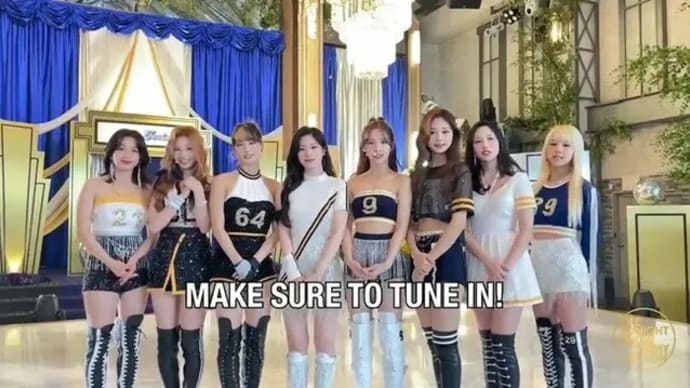 Looking forward to the Jimmy Fallon Show stage (TWICE)