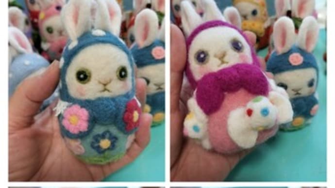 やっと完成うさマトちゃん