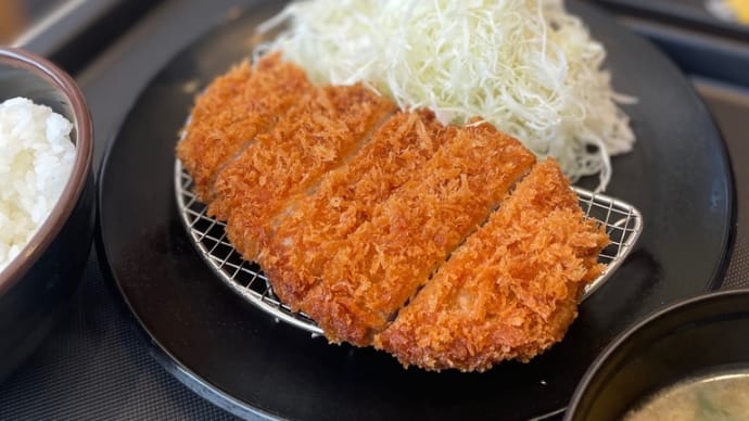ロースかつ定食@松のや 三木志染店