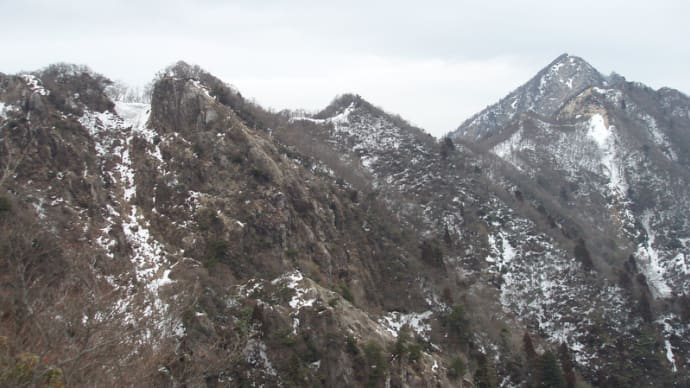 鈴鹿　鎌ヶ岳・鎌尾根