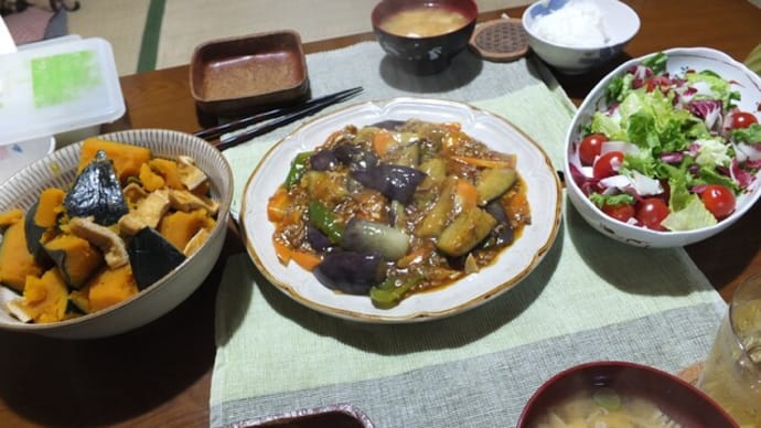 麻婆茄子…