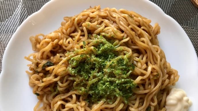 8月5日 午前在宅勤務・午後半日有給休暇のお昼ご飯