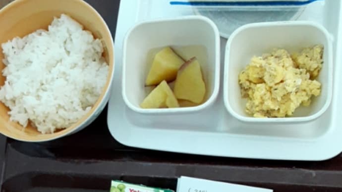 火照り&17日目の朝食