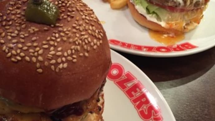 地元のハンバーガー屋