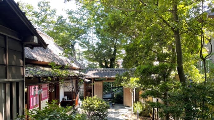 大磯・鴫立庵で、わでん伝筆講座