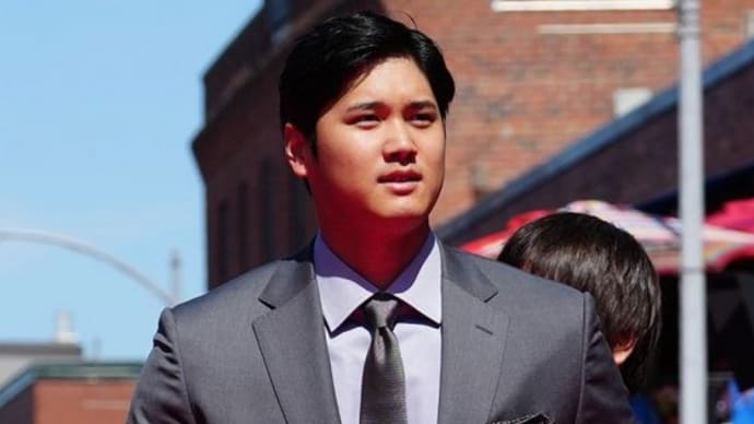 大谷翔平ここは初登場です