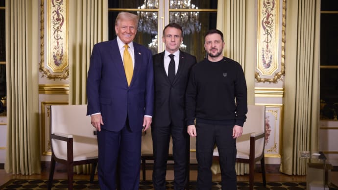 ウクライナのゼレンスキー大統領がトランプ氏と会談!!