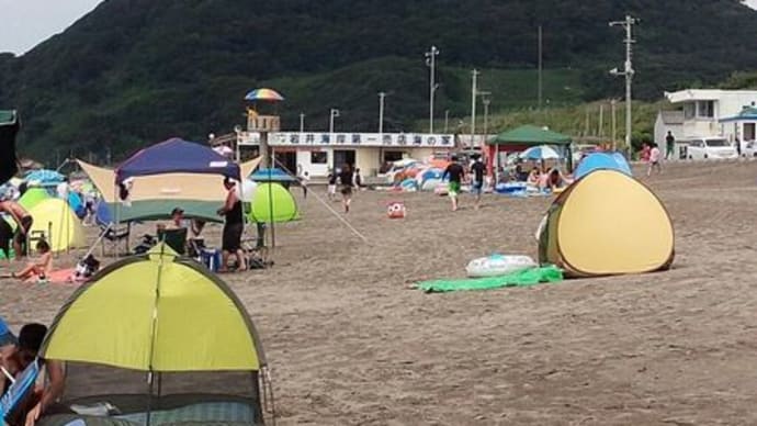 久々に海水浴♪|#海水浴