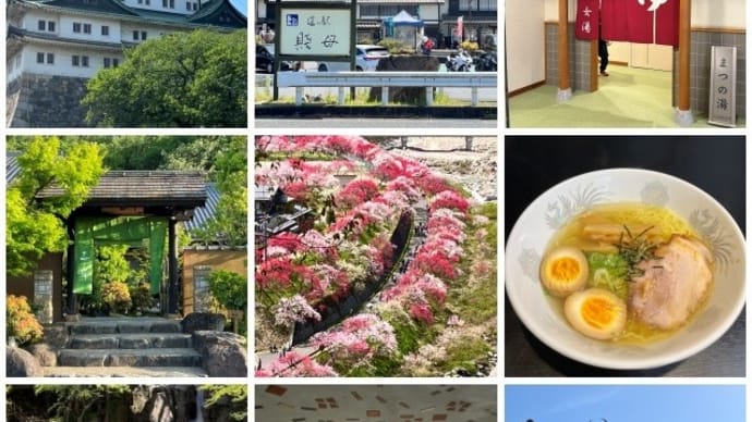 花桃の里から名古屋城へ~信州・岐阜・名古屋の旅