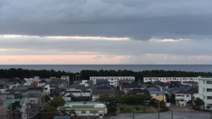 これから雨か