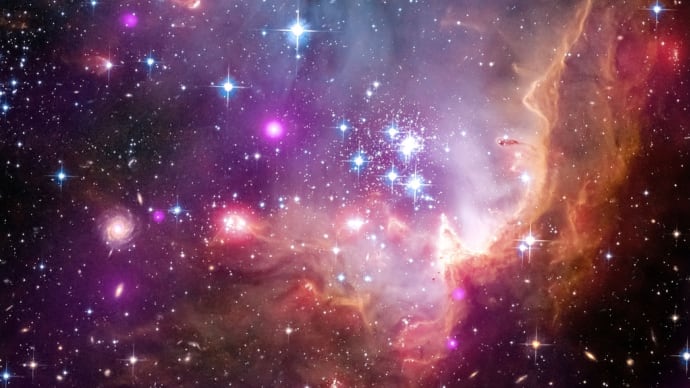 ミーターの大冒険 エピローグ 9 「そして 紫に輝く星雲?」