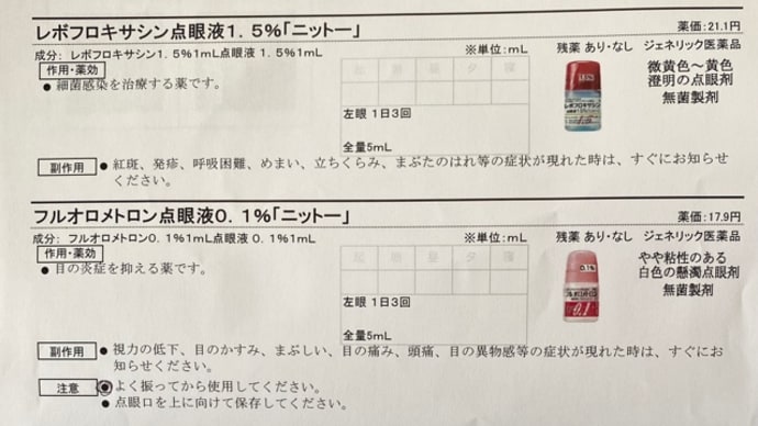 眼科に行ってきました