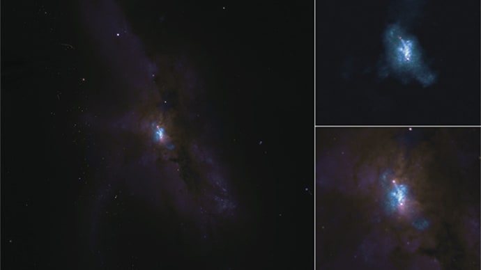 合体が進む銀河とその中心ブラックホールはどのように進化していくのか? 高感度、高解像度なアルマ望遠鏡での観測で分かってくるようです