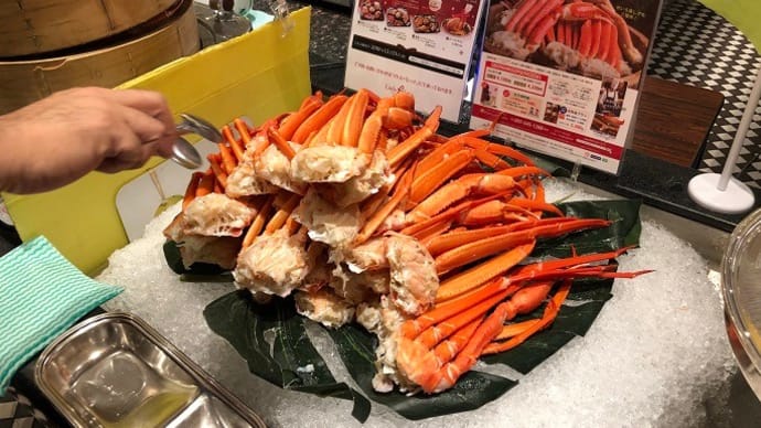 レンブランドホテル大分 かに食べ放題ビュッフェ