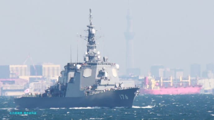 【日曜特集】海上自衛隊60周年観艦式【09】ヘリコプター搭載護衛艦ひゅうが・イージス艦ちょうかいとともに(2012-10-08)
