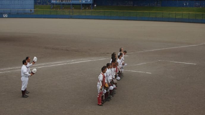 平成25年度 東筑摩塩尻中学校新人体育大会 軟式野球競技 Aブロック二回戦