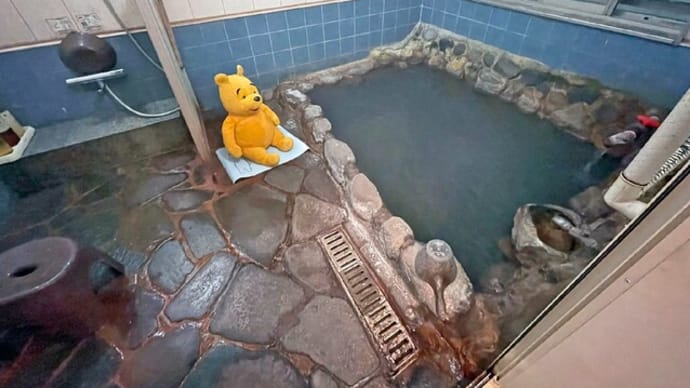 プーさん 大分県別府市明礬 明礬温泉 湯元屋旅館に行ったんだよおおう その2