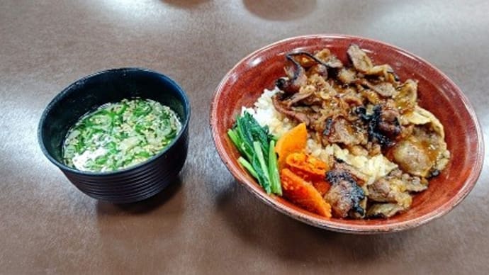 牛カルビ焼肉丼