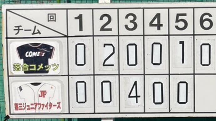 【高学年】落合リーグ