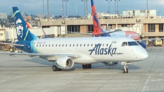 アメリカ修行旅１５　アラスカ航空 