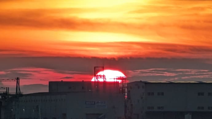 旧堺灯台までサイクリング♫ 〜夕日に感激〜