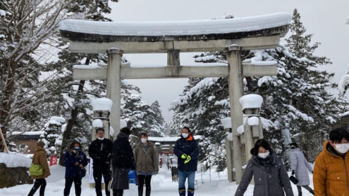 岩木山神社 にお参りして shin.青森本部 でラーメン