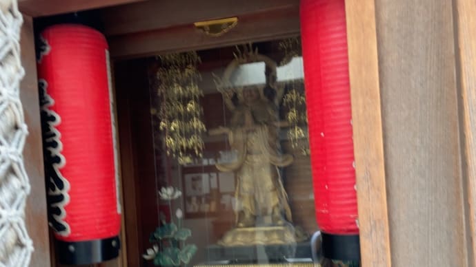 大観音寺〜韋駄天に友の脚の回復を祈る