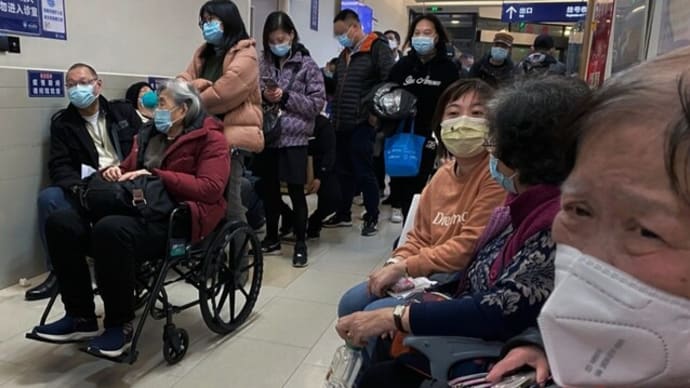 中国で風邪のような原因不明の症状で死亡が増加