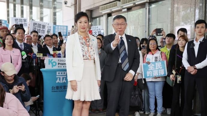 台湾総統選 野党連合が破局に