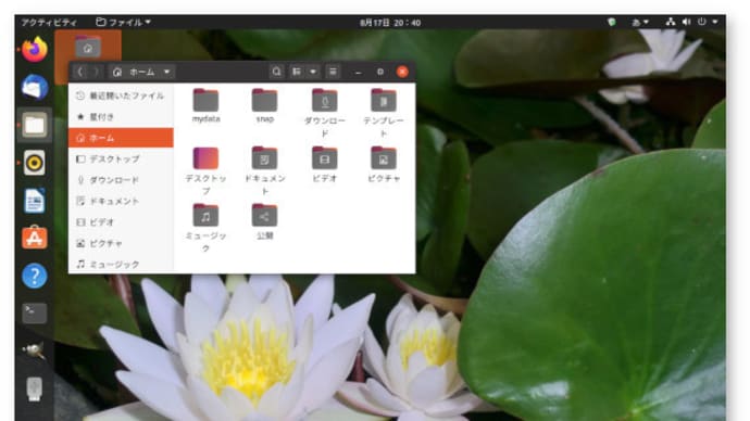 Linux-PCのHDDを更新しUbuntu20.04日本語Remixを導入する