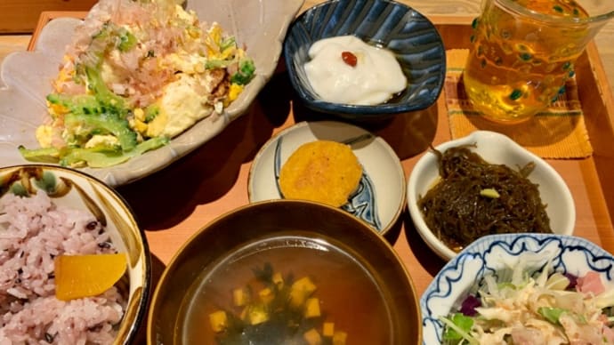 藍風珈琲店で♪ランチo(*^▽^*)o
